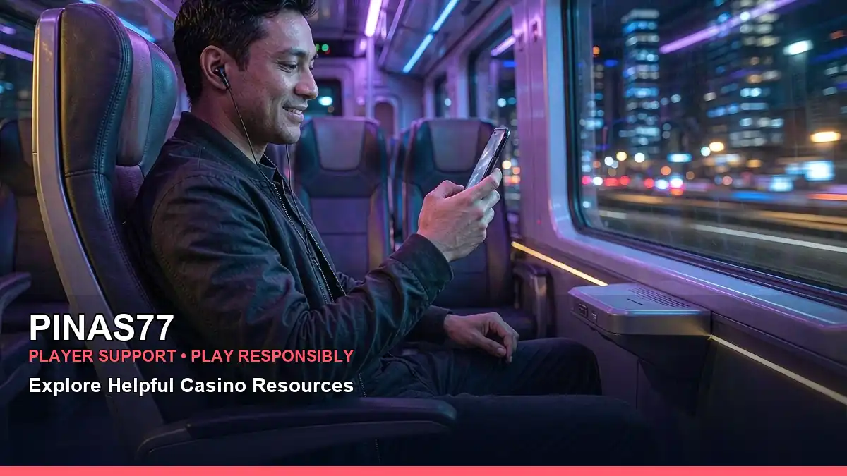 PINAS77 mobile casino app download visual highlighting smooth play on mobile devices